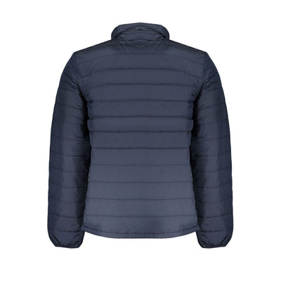 Blue Polyester Men's Sports Jacket