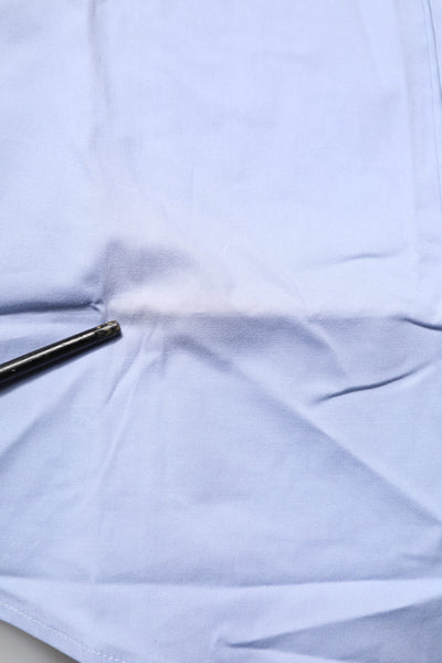 Blue Cotton SICILIA Long Sleeves Dress Shirt
