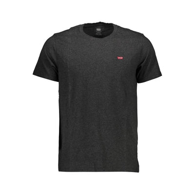 Brown Cotton Men T-Shirt