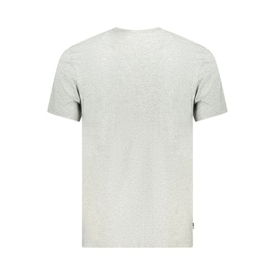Brown Cotton Men T-Shirt