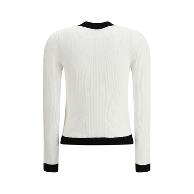 Contrast trim Cardigan