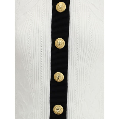 Contrast trim Cardigan