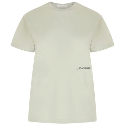 Green Cotton Women T-Shirt