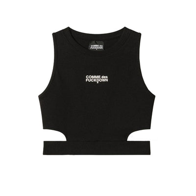 Black Cotton Women Top