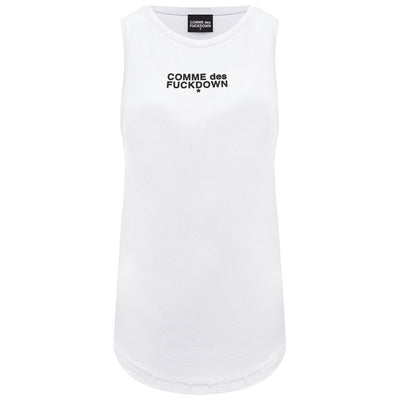 White Cotton Women Top