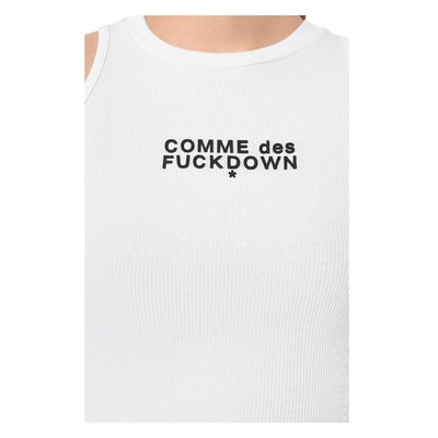 White Cotton Women Cropped T-Shirt