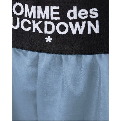 Blue Polyester Short