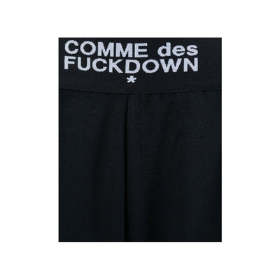 Black Polyester Women Palazzo Trousers