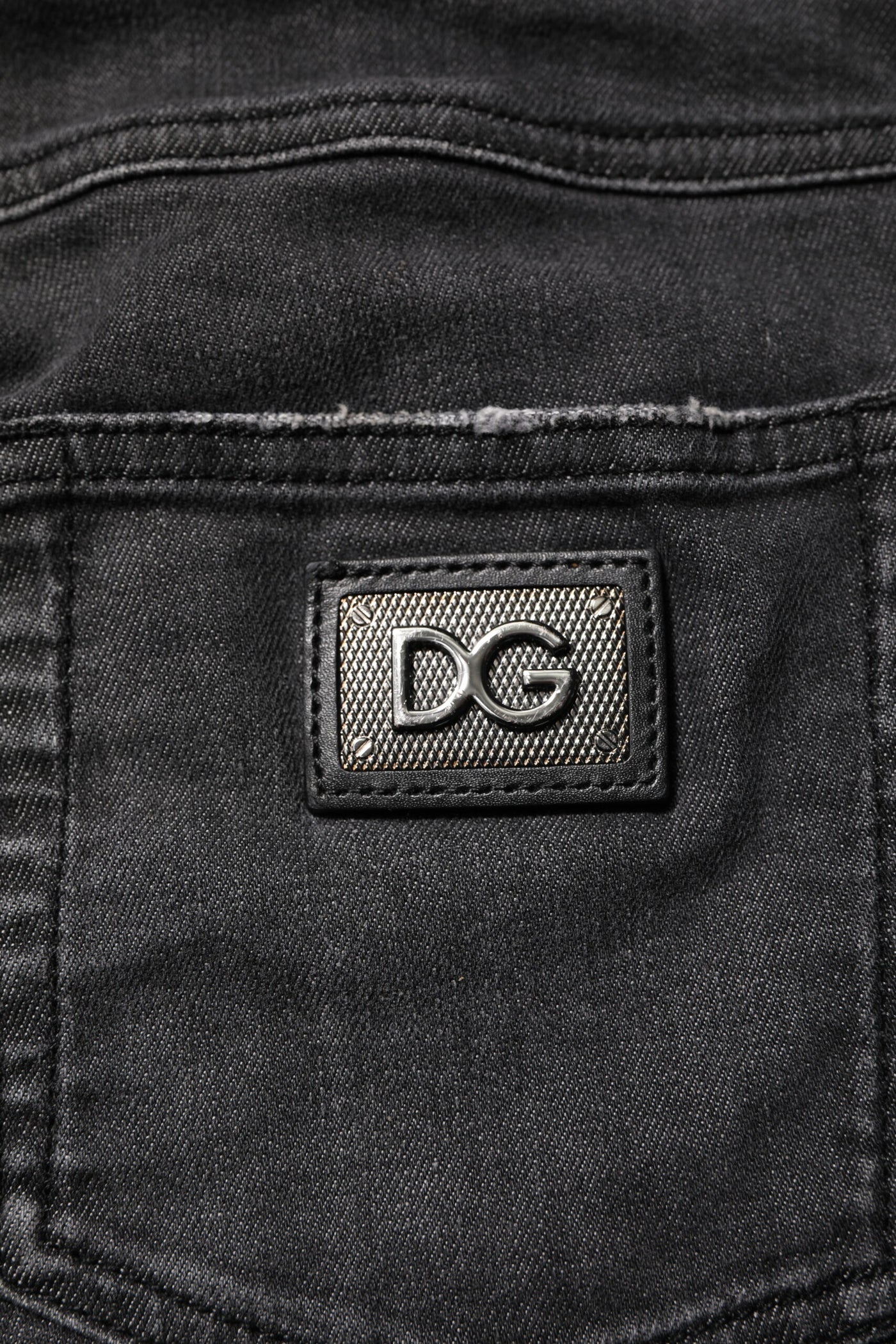 Black Cotton Low Waist Skinny Denim Jeans
