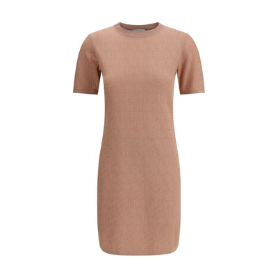 FF pattern midi Dress
