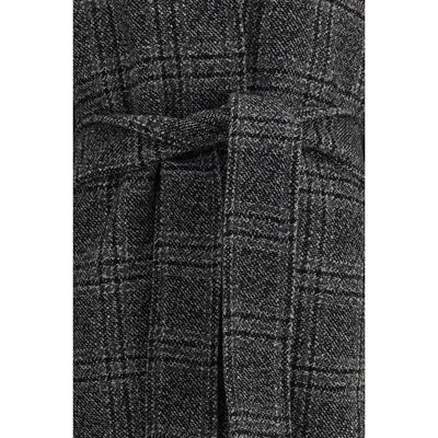 Check long Coat