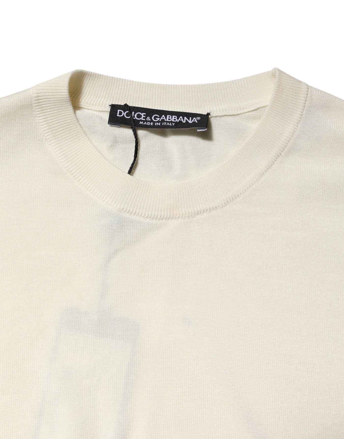White Silk Short Sleeves Blouse Pullover Top