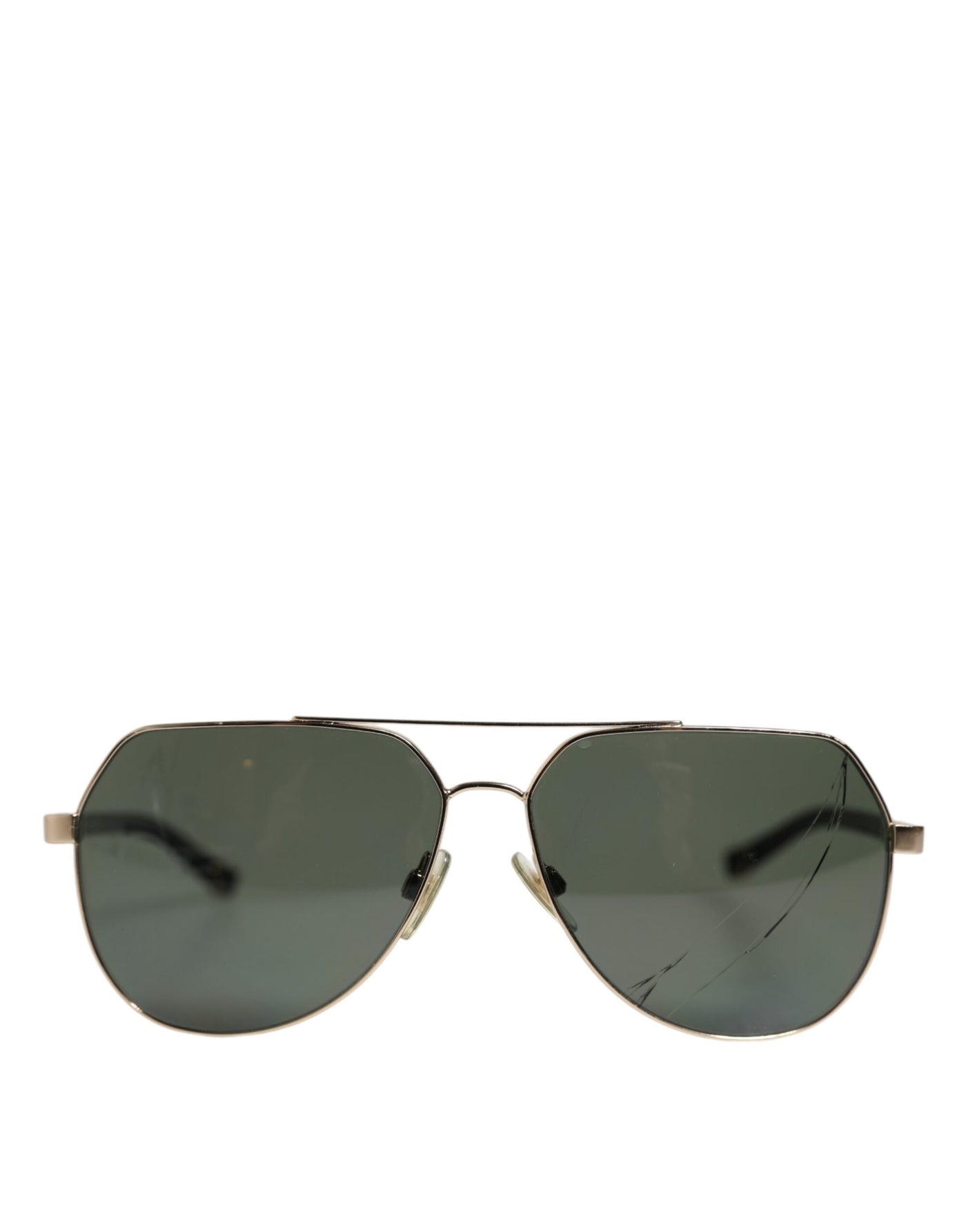 Black 18K Gold Plated Polarized Steel DG2133K Sunglasses