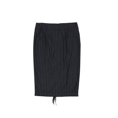 Wool Striped Skirt