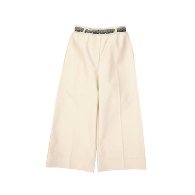 Cropped Logo Pants