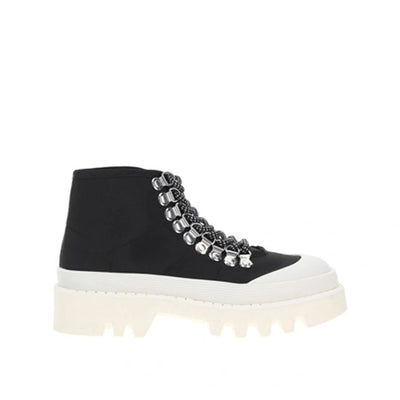 Chunky-Sole High-Top Sneakers