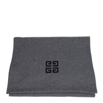 Gray Wool Scarves