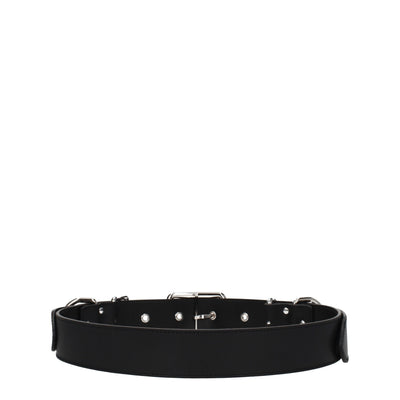 Black Leather Belts