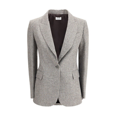 Houndstooth patterned Jacket