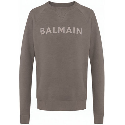 Gray Cotton Men Sweater