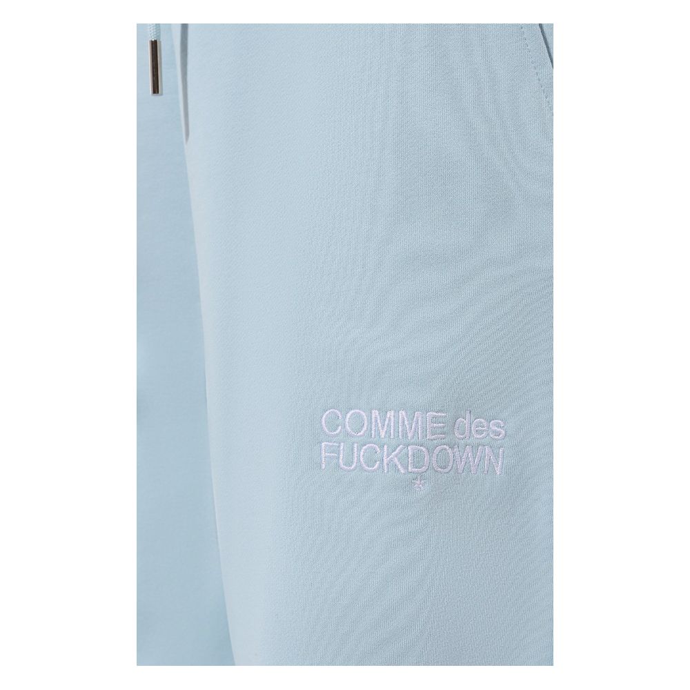 Blue Cotton Women Sweatpant
