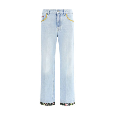 Floral edge Jeans