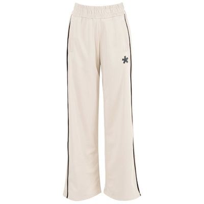 Beige Cotton Women Pant