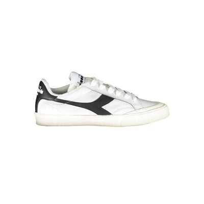 White Fabric Sneaker
