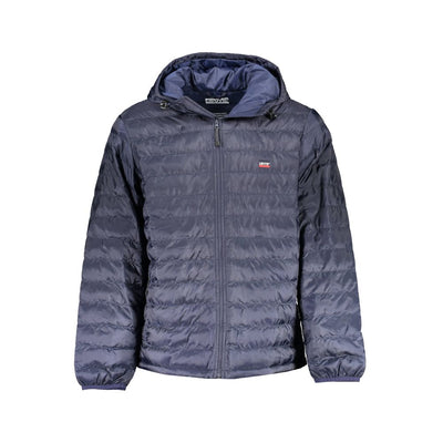 Blue Polyester Jacket
