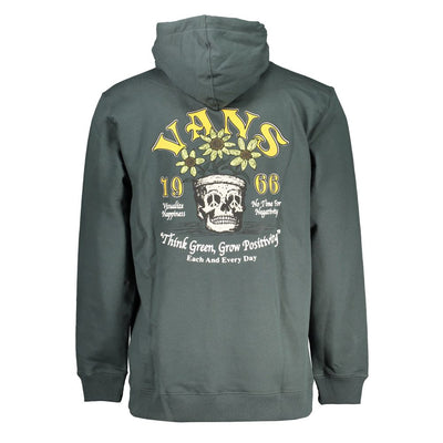 Green Cotton Men Sweater