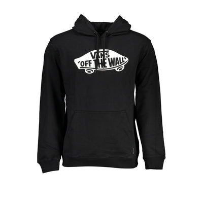 Black Cotton Men Sweater
