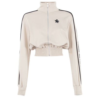 Beige Cotton Women Sweater