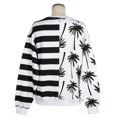 Black Cotton Women Sweater