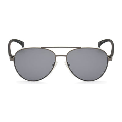 Gray Metal Sunglasses