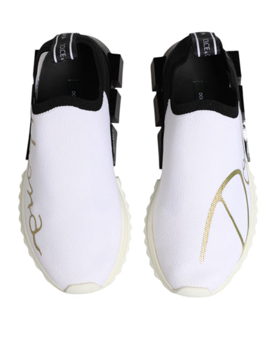 White Black Low Top Sorrento Sneakers Shoes