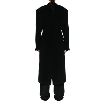 Cashmere And Wool Cinched Coat