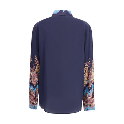 Multicolor Silk Pattern Shirt