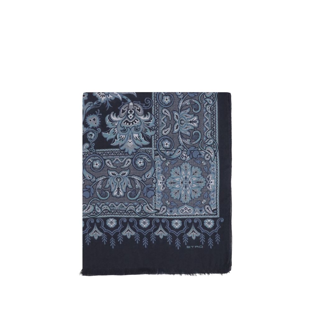Blue Modal Scarf