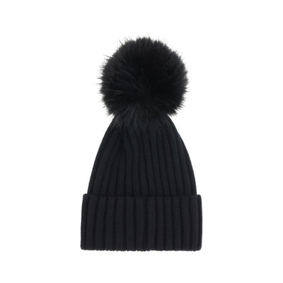 Wool pom pon Hat