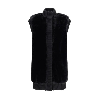 Long Vest in faux fur