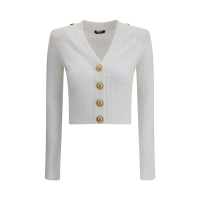 Ribbed and braided Cardigan