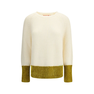 Color block wool Sweater