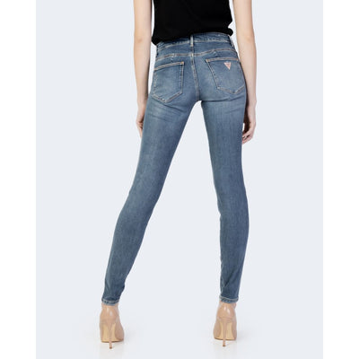 Blue Cotton Skinny Jean