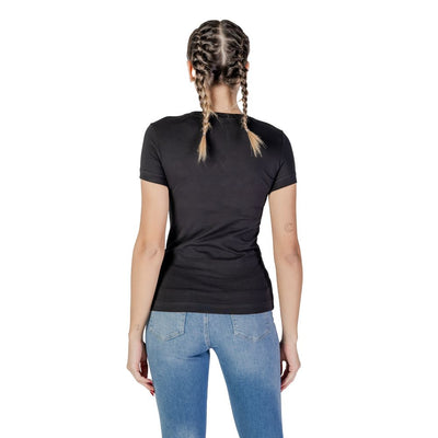 Black Cotton T-Shirt