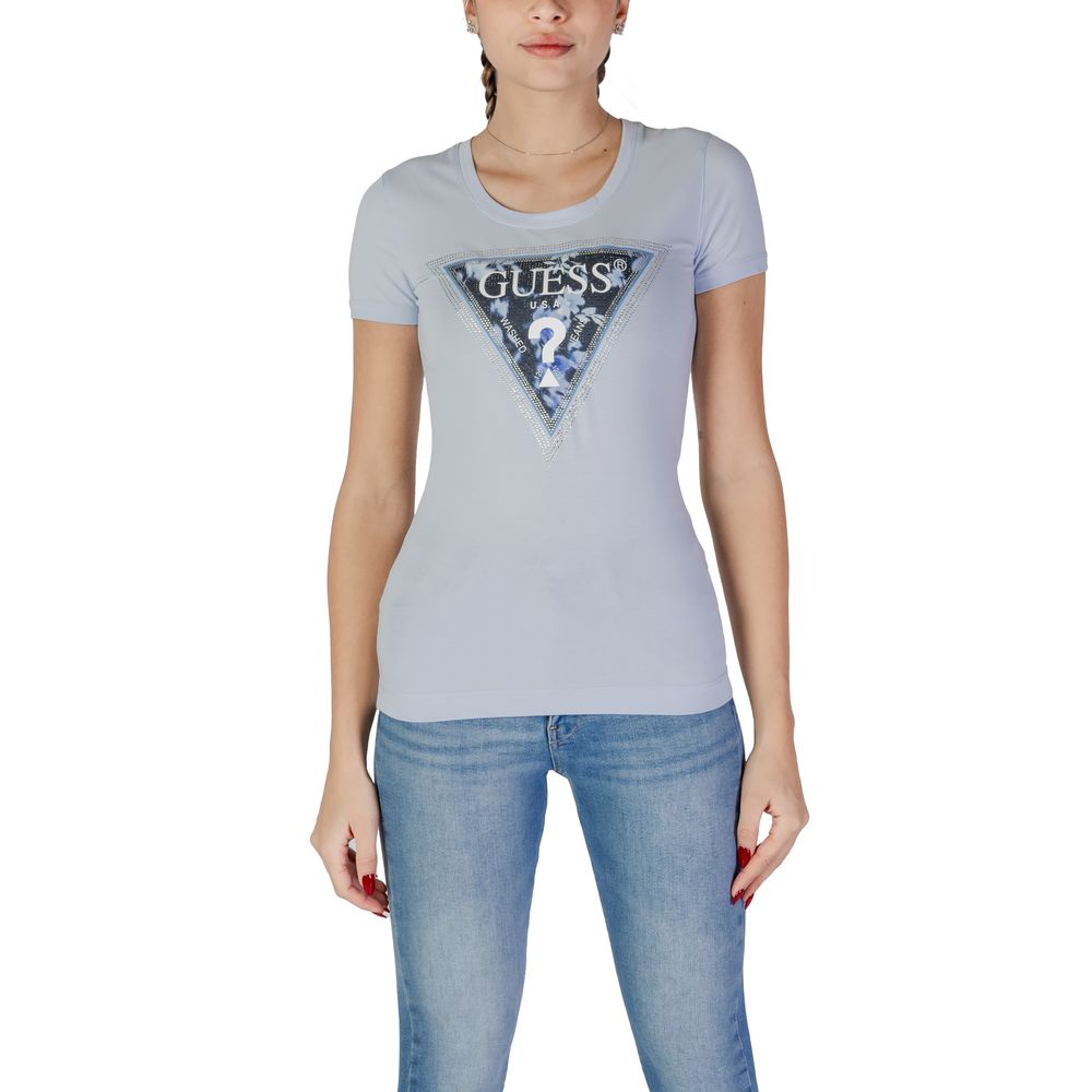Blue Cotton T-Shirt
