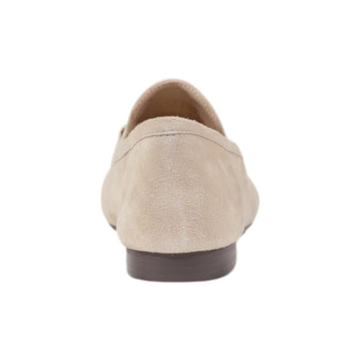 Beige Leather Platform