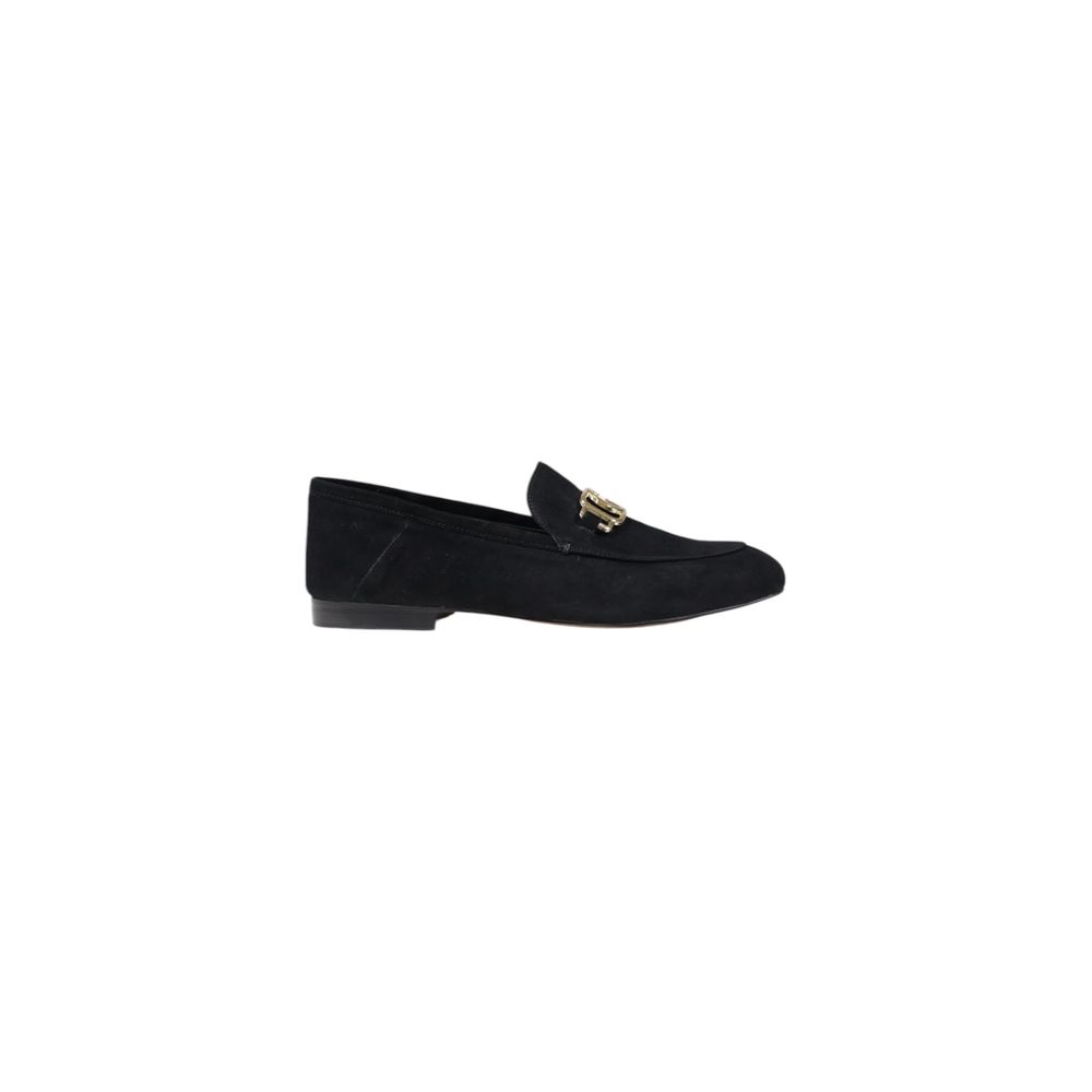 Black Leather Platform