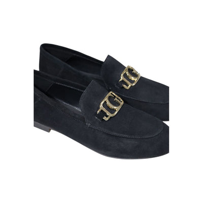 Black Leather Platform