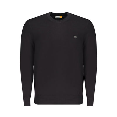Black Cotton Sweater