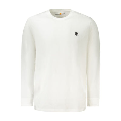 White Cotton Men T-Shirt